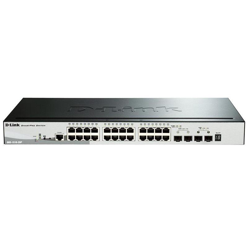 Коммутатор D-Link DGS-1510-28P/A1A