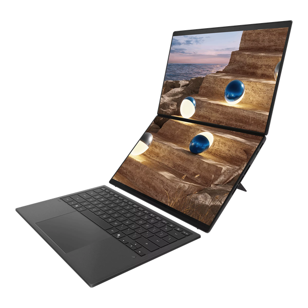 Ноутбук ASUS Zenbook Duo UX8407AA-SN197X Moher Gray (90NB16V1-M00900)
