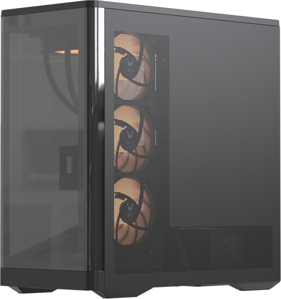 Корпус Formula V Line Crystal U9 PA без БП Black