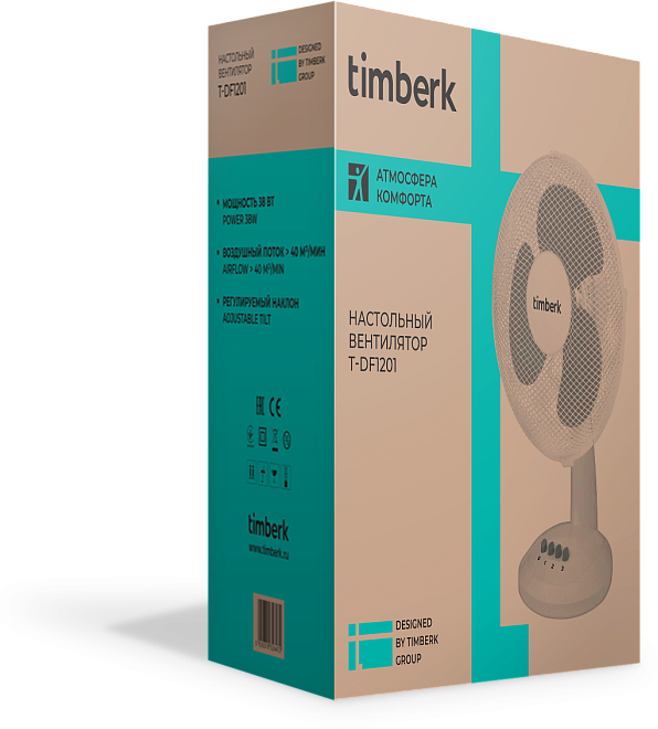 Вентилятор Timberk T-DF1201