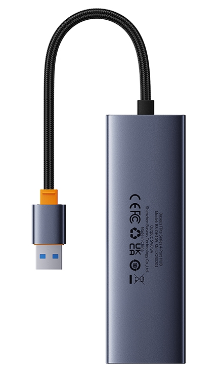 USB-хаб Baseus BS-OH109 Space Grey (B0005280A813-01)