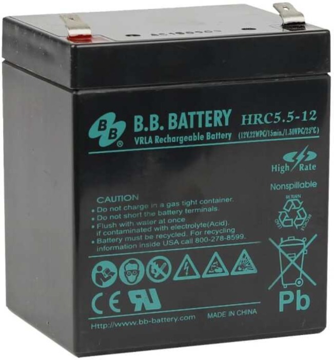 Аккумулятор для ИБП B.B. Battery HRC 5.5-12
