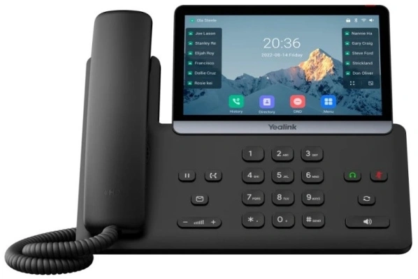 IP-телефон Yealink SIP-T77U черный