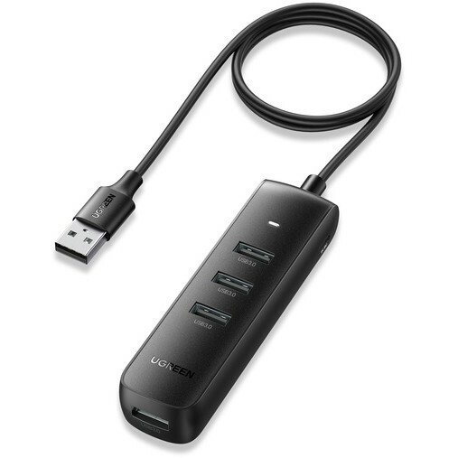 USB-хаб Ugreen CM416-80657 Black (80657)