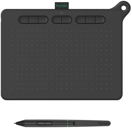 Графический планшет Parblo Ninos M Black