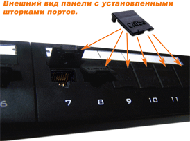 Патч-панель Lanmaster LAN-PPL48U6