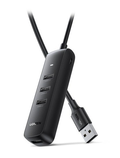 USB-хаб Ugreen CM416-80657 Black (80657)