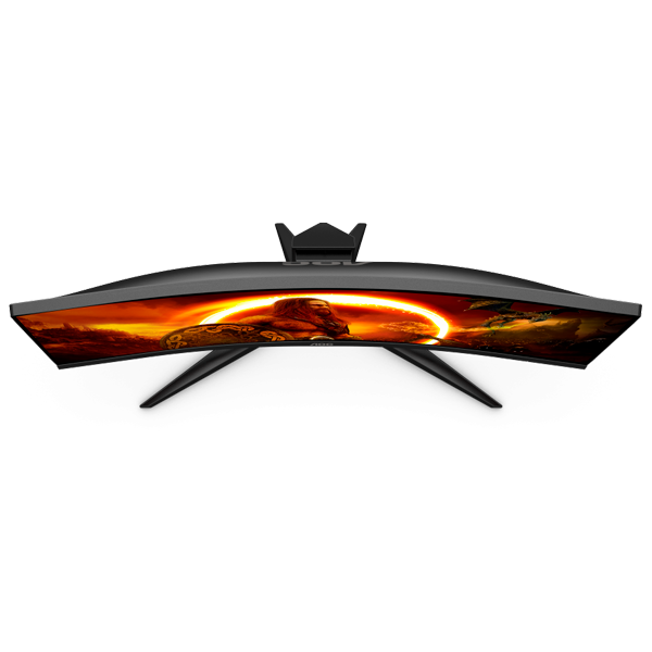 Монитор AOC C24G2AE/BK Black/Red