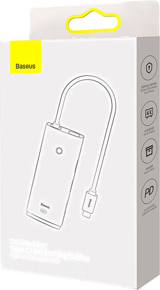 Док-станция Baseus Lite Series Black (WKQX040001)