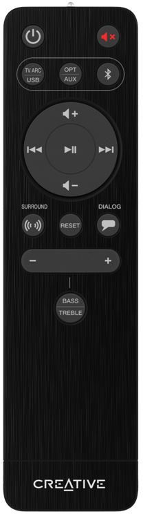 Саундбар Creative Stage V2 черный (51MF8375AA001)