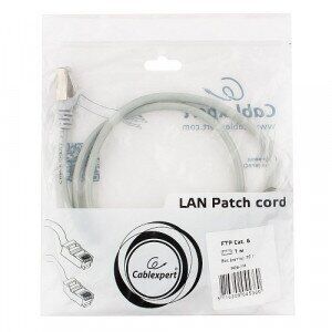 Патч-корд Cablexpert PP6-1M серый