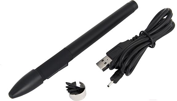 Графический планшет Huion 680TF черный/желтый