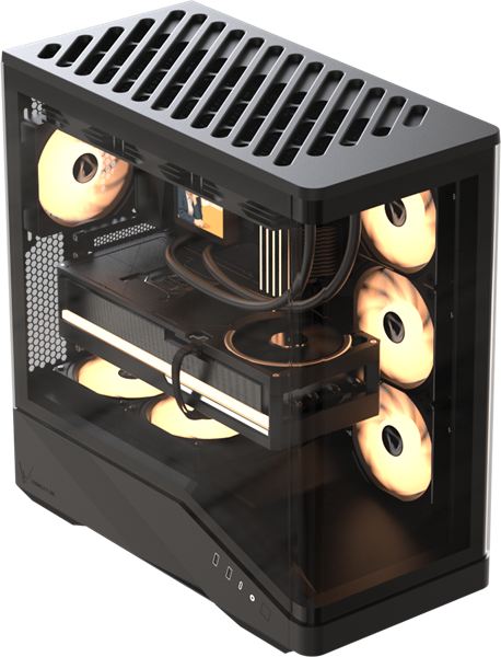 Корпус Formula V Line Crystal U9 PA без БП Black