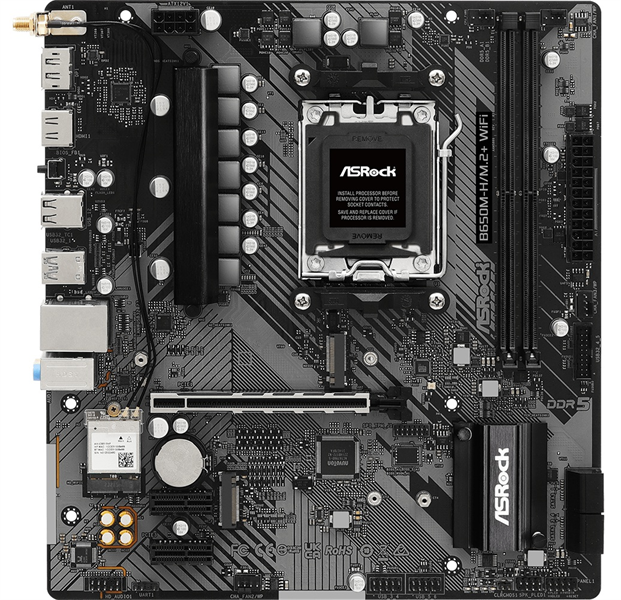 Материнская плата ASRock B650M-H/M.2+ WIFI