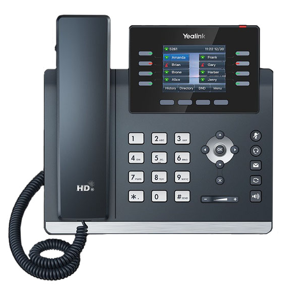 IP-телефон Yealink SIP-T44W черный