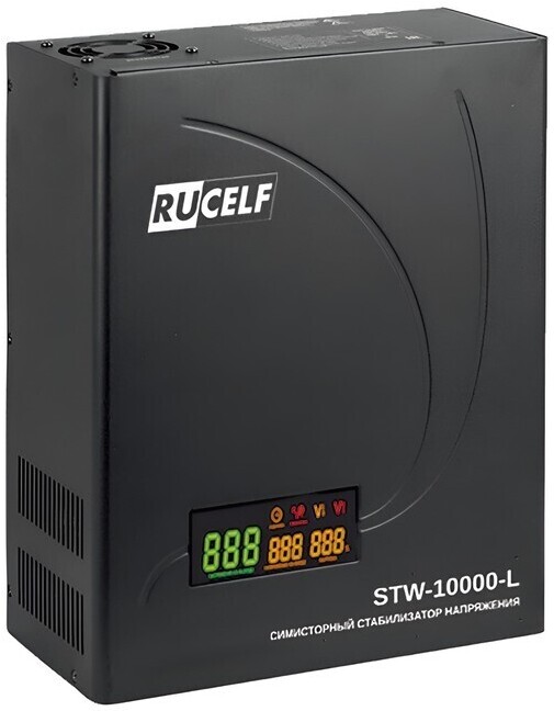 Стабилизатор напряжения Rucelf STW-10000-L черный Стабилизатор напряжения Rucelf STW-10000-L черный