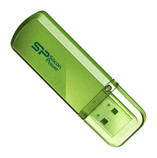 USB Flash-накопитель Silicon-Power Helios 101 8Gb Green (SP008GBUF2101V1N)