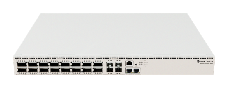 Коммутатор Mikrotik CRS520-4XS-16XQ-RM