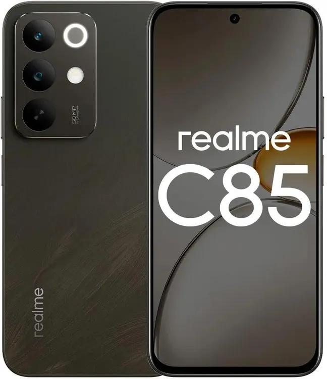 Смартфон Realme C85 NFC 8GB/256GB Swan Black (RMX5566)