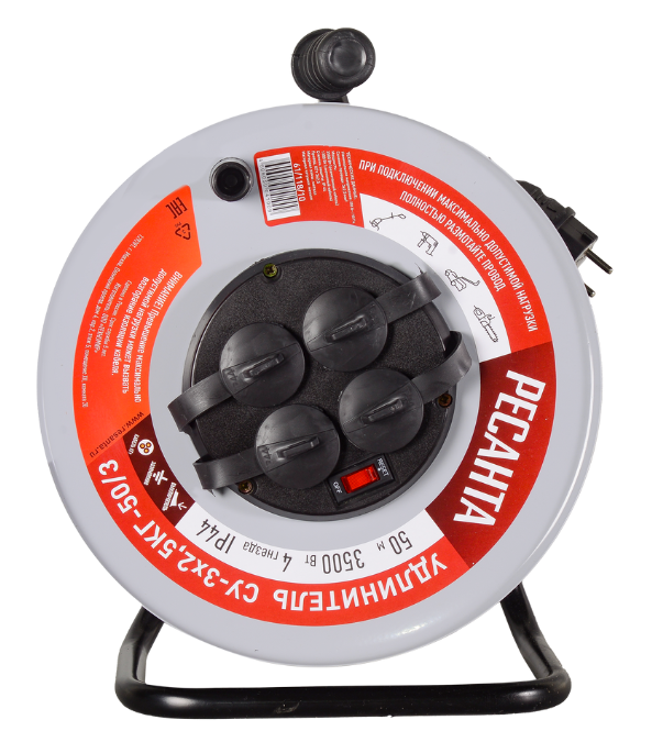 Удлинитель Ресанта СУ-3х2,5КГ-50/3 (61/118/10)