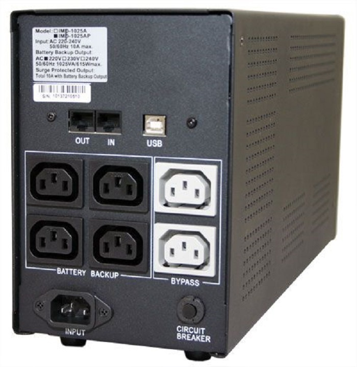 Источник бесперебойного питания Powercom Imperial 1200VA (IMP-1200AP)