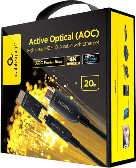 Оптический кабель Gembird CCBP-HDMID-AOC-20M
