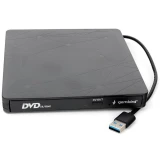 Оптический привод Gembird DVD-USB-03C черный