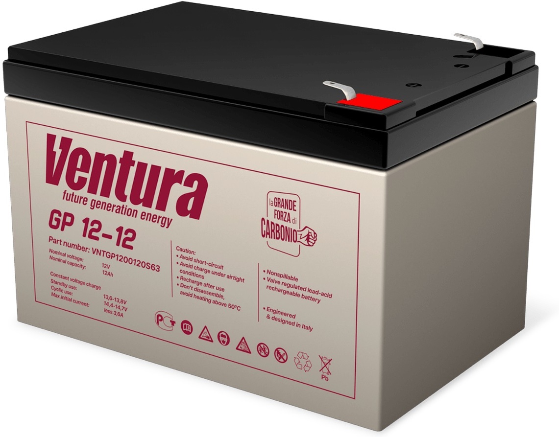Аккумулятор для ИБП Ventura GP 12-12 (VNTGP1200120S63)