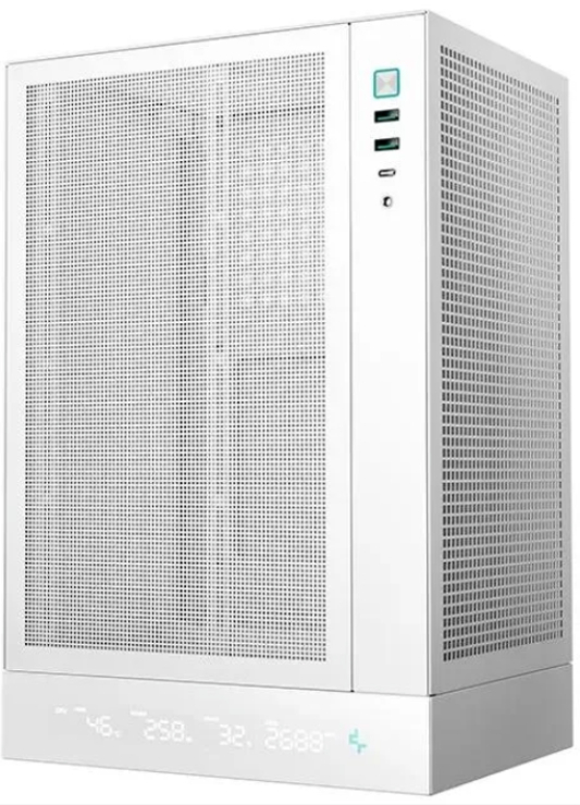 Корпус DeepCool CH170 Digital WH без БП (R-CH170-WHNPI0D-G-1)