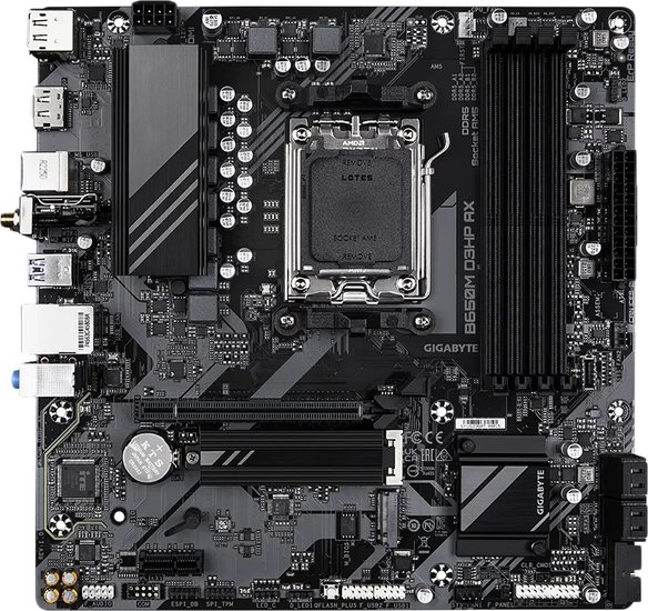 Материнская плата GigaByte B650M D3HP rev. 1.2