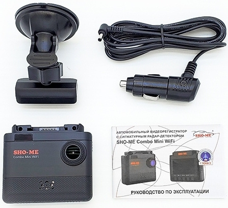Видеорегистратор-радар детектор Sho-Me Combo №1 WiFi GPS ГЛОНАСС