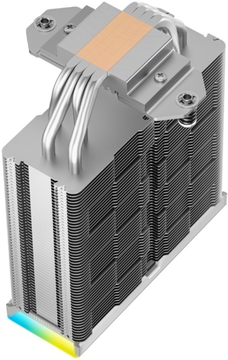Кулер для процессора DeepCool AK400 Digital SE WH белый (R-AK400-WHADMN-GJD) + термопаста Deepcool Z3 (DP-TIM-Z3-2)
