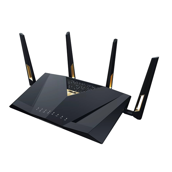 Беспроводной маршрутизатор ASUS RT-BE88U черный (90IG08V0-MO3N0V)