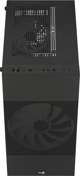 Корпус AeroCool Atomic Lite-G-BK-V2
