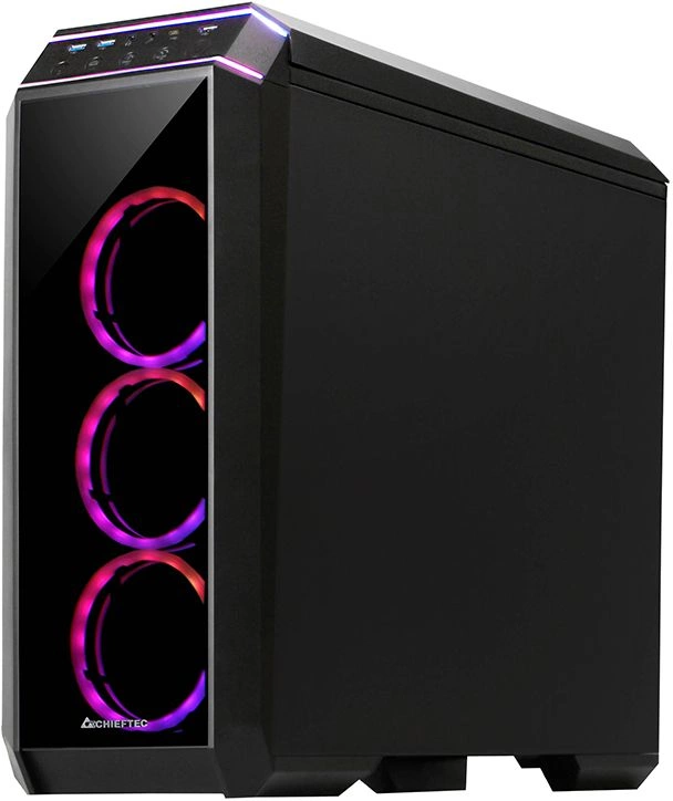 Корпус Chieftec Stallion II черный без БП (GP-02B-UC-OP)