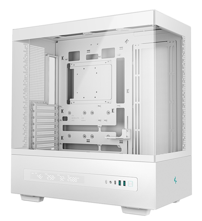 Корпус DeepCool CH690 Digital WH без БП (R-CH690-WHNNA0D-G-1)