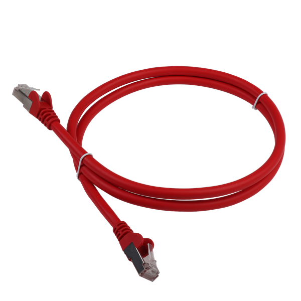 Патч-корд Lanmaster LSZH FTP кат.6, 2.0 м LAN-PC45/S6-2.0-RD красный