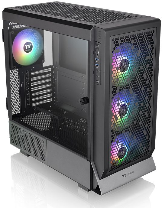 Корпус Thermaltake Ceres 500 TG ARGB без БП черный (CA-1X5-00M1WN-00)
