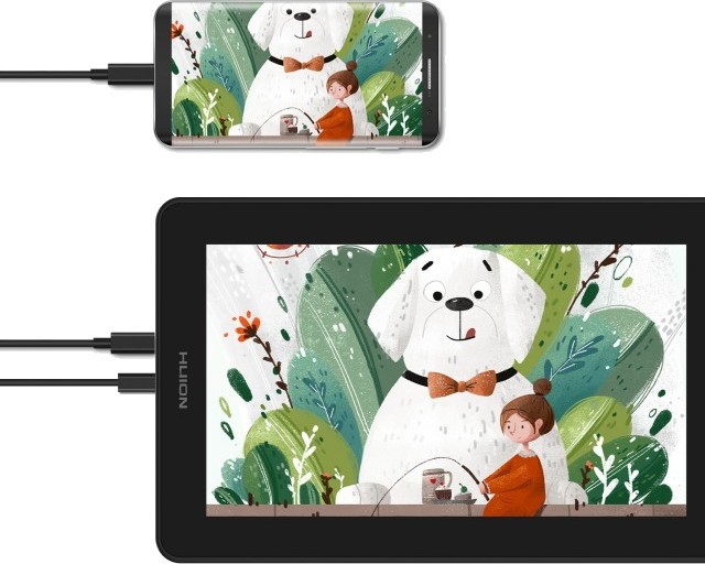 Графический планшет Huion Kamvas 12 Black