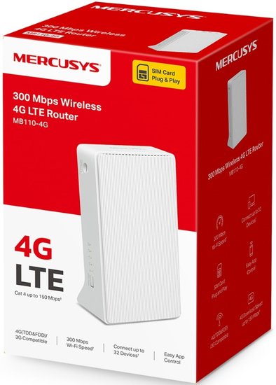 Wi-Fi роутер Mercusys MB110-4G