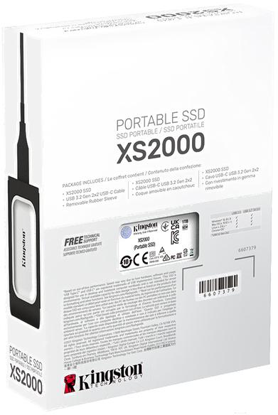 Внешний накопитель Kingston XS2000 2TB (SXS2000/2000G)