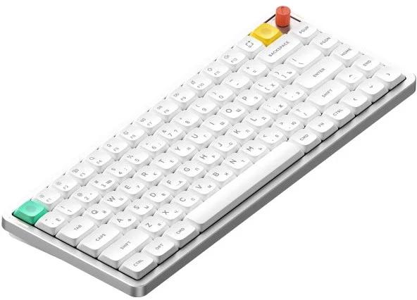 Клавиатура Nuphy AIR75v3 Nova White Brown Nano Switch (AIR75v3-NW-BRN)