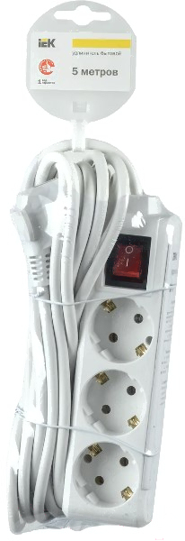 Удлинитель IEK У03К (WYP10-16-03-03-ZK-N)