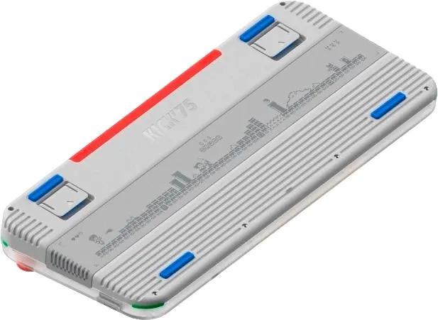 Клавиатура Nuphy Kick75 Silver Max Switch (KICK75HP-TG-SM)