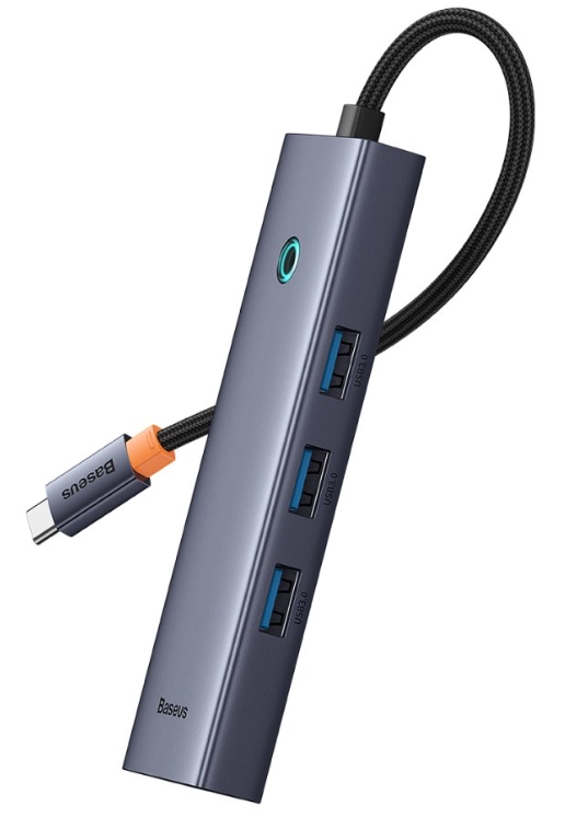 USB-хаб Baseus BS-OH109 Space Grey (B0005280A813-00)
