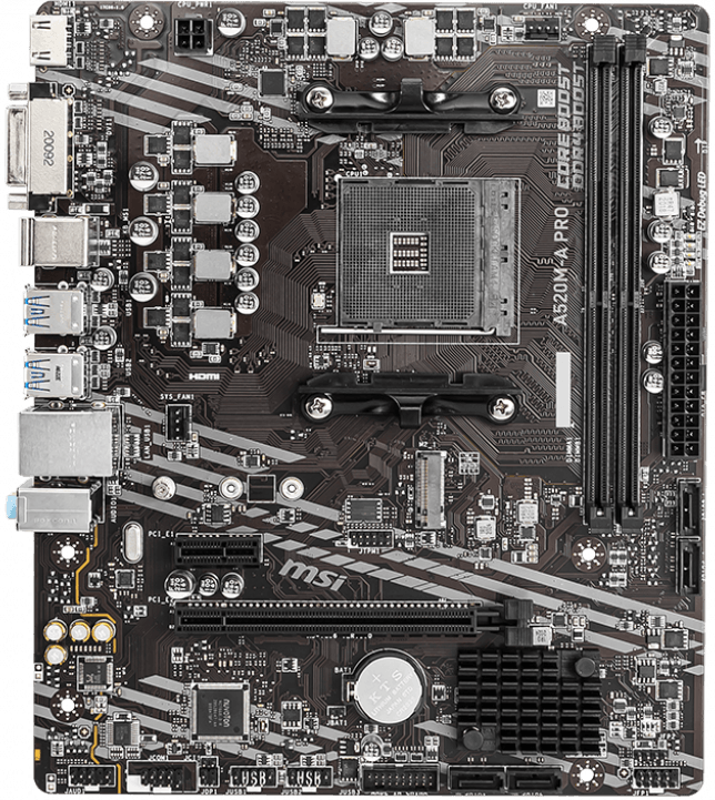 Материнская плата MSI A520M-A Pro DDR4