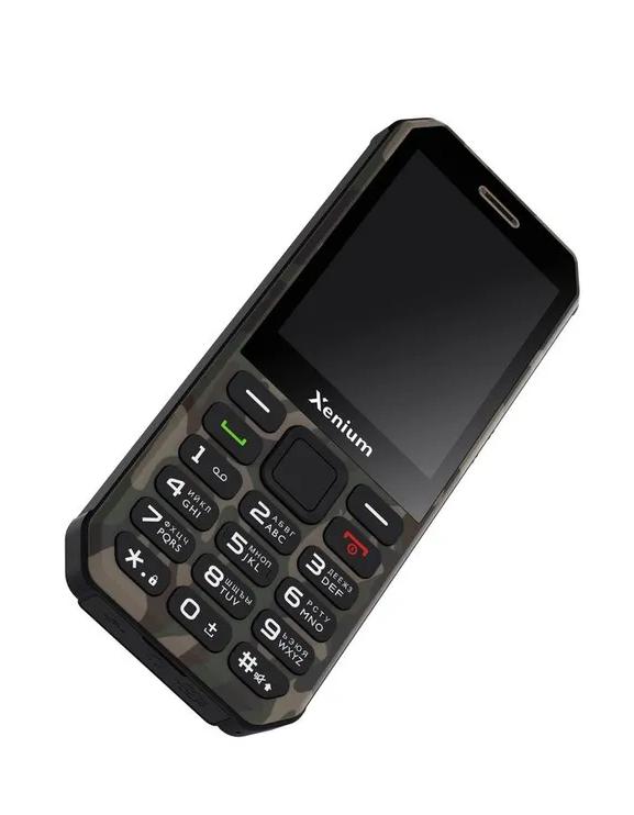 Мобильный телефон Xenium X300 зеленый камуфляж (CTX300GC/00)