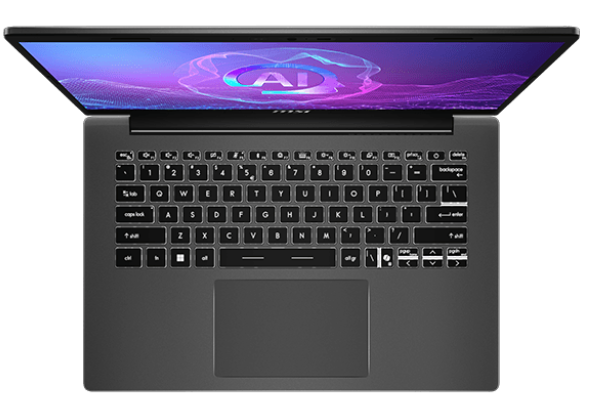 Ноутбук MSI Modern A14 AI+ F3HMG Platinum Gray (9S7-14SK21-004)