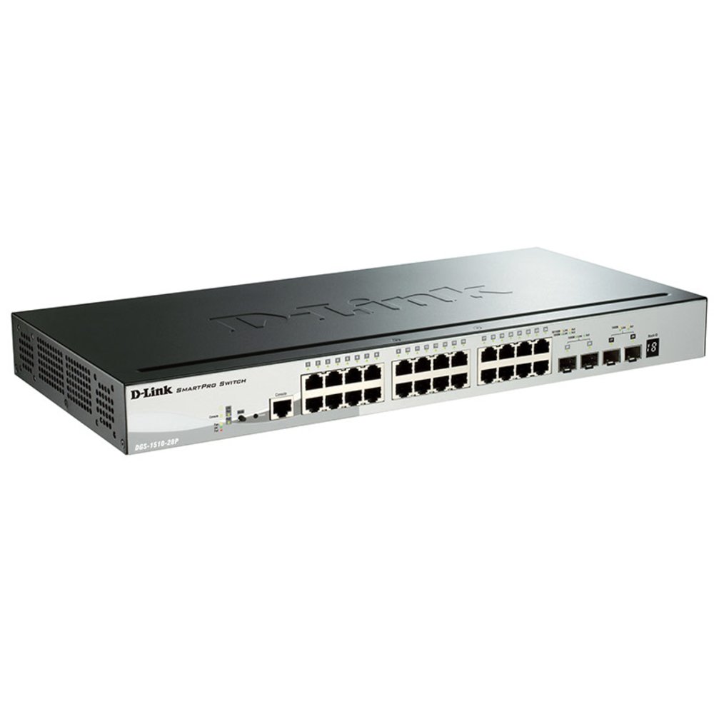 Коммутатор D-Link DGS-1510-28P/A1A