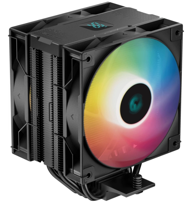 Кулер для процессора DeepCool AG400 DIGITAL PLUS (R-AG400-BKADMP-G-1)